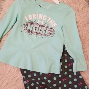 18 month girls under armour outfit